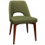 Bella Side Chair Walnut Legs