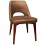 Bella Side Chair Walnut Legs