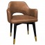 Bella Tub Chair Brass Legs