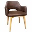 Bella Tub Chair Oak Legs