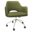 Bella Tub Office Chair Silver Castor Legs