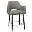 Bella Tub Counter Stool Black Legs