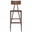 Modern Upholstered Bentwood Bar Stool BST-0336 74cm