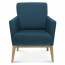 Bentwood Upholstered Arm Chair B-1430