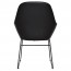 Bianca Waiting Room Chair Black Sled Base