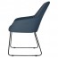 Bianca Waiting Room Chair Black Sled Base
