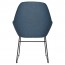 Bianca Waiting Room Chair Black Sled Base