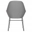 Bianca Waiting Room Chair Black Sled Base