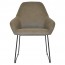 Bianca Waiting Room Chair Black Sled Base