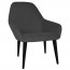 Bianca Dining Chair Black Steel Legs