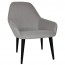 Bianca Dining Chair Black Steel Legs