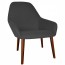 Bianca Dining Chair Walnut Wood Legs