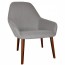 Bianca Dining Chair Walnut Wood Legs