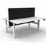 Boost Crank Manual Height Adjustable Back to Back Workstation