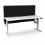 Boost Light Single Sided Desk Workstation With Screen BLI1PWS1275 NW/WS-1200