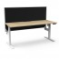 Boost Light Single Sided Desk Workstation With Screen BLI1PWS1275 NO/WS-1200
