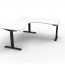 Boost Plus Corner Workstation B+CNR1P1515 NW/BL-1515
