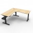Boost Plus Corner Workstation With Cable Tray B+CNRCT1P1515 NW/WS-1515