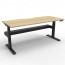 Boost Plus Single Sided Workstation With Cable Tray B+1PCT1275 NO/BL-1200