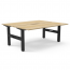 Boost Static Back to Back Desk Workstation SB2P1275 NO/BL-1200