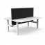 Boost Static Back to Back Desk Workstation With Screen SB2PWS1275 NW/WS-1200