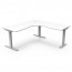 Boost Static Corner Desk Workstation SBCNR1P1515 NW/WS-1515