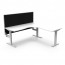 Boost Static Corner Desk Workstation With Screen SBCNRWS1P1515 NW/WS-1515