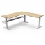 Boost Static Corner Desk Workstation With Cable Tray SBCNRCT1P1515 NO/WS-1515