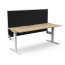Boost Static Single Sided Desk Workstation With Screen SB1PWS1275 NO/WS-1200