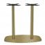 Brass Twin Bar Table Base