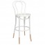 Genuine No 18 Bentwood Bar Stool with Natural Socks