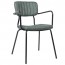 Capri Leather Dining Arm Chair