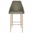 Carmen Bar Stool Birch Steel Legs 75cm