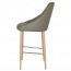 Carmen Bar Stool Birch Steel Legs 75cm