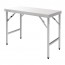 CB906 Vogue Stainless Steel Folding Table - 1800x600x900mm