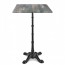 Celestine Bar Height Table Classic Black Cast Iron Base