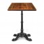 Celestine Rustic Industrial Cafe Table