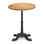 Celestine Round Oak Cafe Table