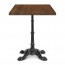 Celestine Square Vintage Industrial Timber Dining Table