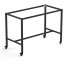 Celia Outdoor Steel Bar Table Frame with Castors