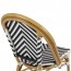 Chevron Wicker Outdoor Chair