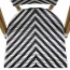 Chevron Wicker Outdoor Chair