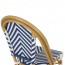 Chevron Wicker Outdoor Chair