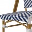 Chevron Wicker Outdoor Chair