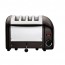 CK555-A Dualit Classic Vario Toaster 4 Slice Black Matt