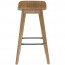 Cleo Wood-backed Upholstered Barstool BST-1605