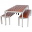 Commercial Outdoor Table and Bench Set