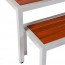 Commercial Outdoor Table and Bench Set