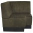 Corner Booth Seating Ribbed Back