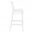 Cross Back Outdoor Bar Stool 75cm